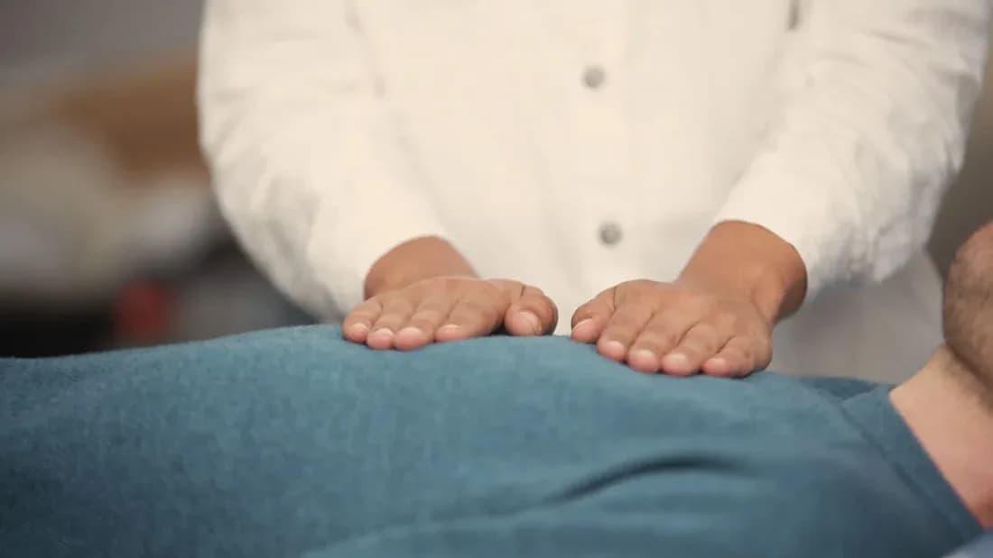 une des positions lors d'une séance